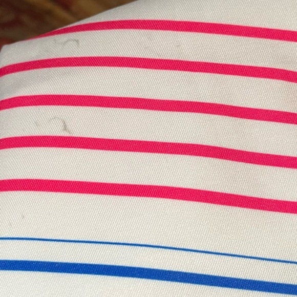 Lady Hagen White Skort with Blue, Pink & Navy Chevron Stripe Detail | Size 14 - Picture 8 of 8
